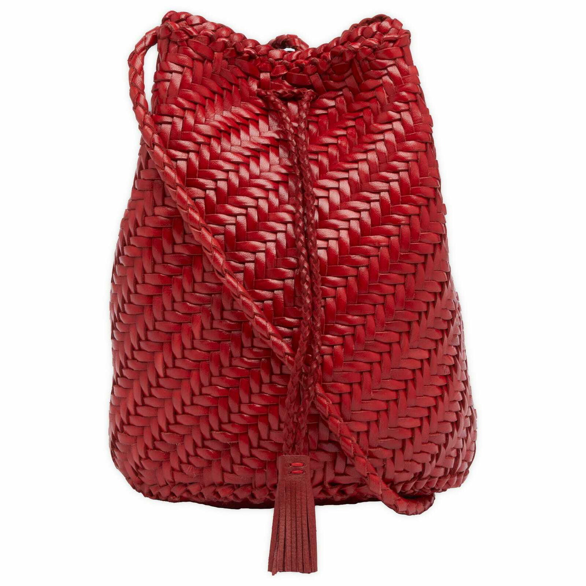 Dragon Diffusion Women's Borsa Pompom Double Jump Tan Beige main image 0