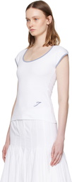 JACQUEMUS White 'The Espiral' T-shirt