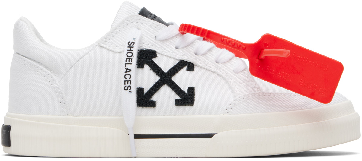 Off-White White Vulcanized Low Sneakers