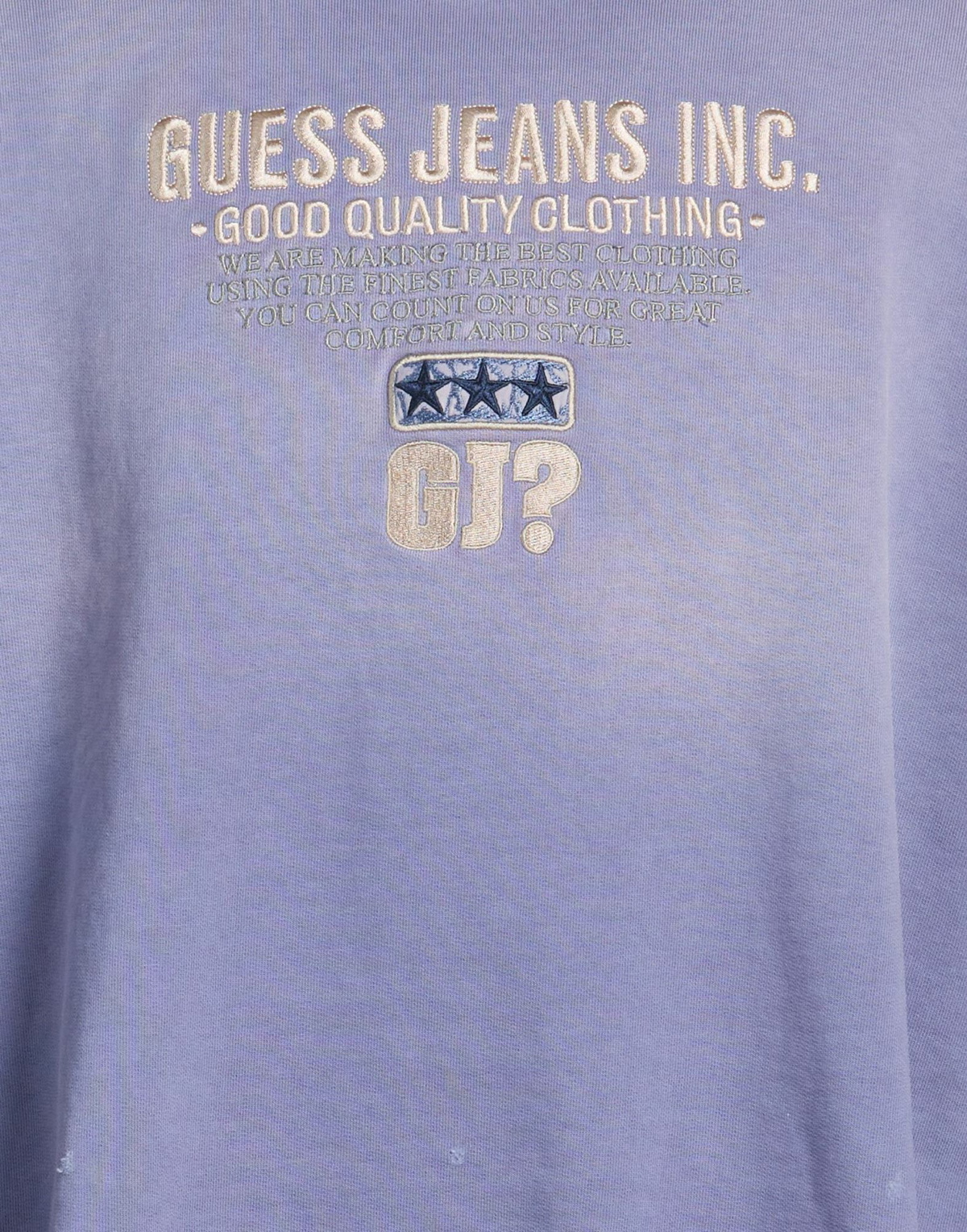 Guess Mens Sweatshirt in Purple
