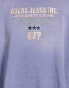 Guess Mens Sweatshirt in Purple