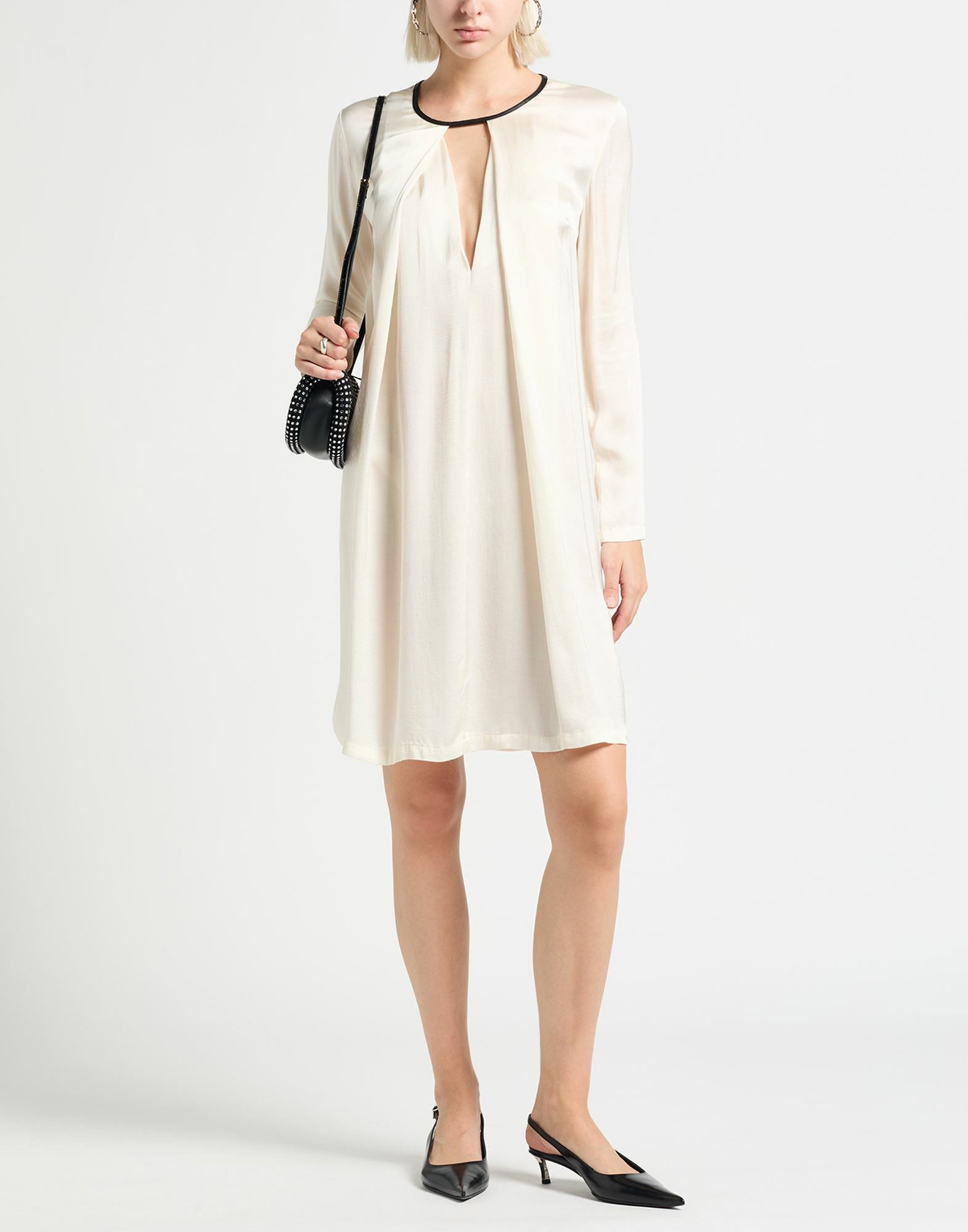 Alessia Santi Womens Mini dress Ivory