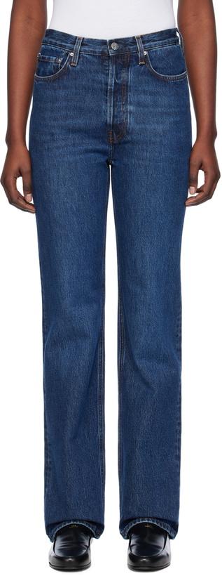 Photo: TOTEME Blue Classic Cut Jeans