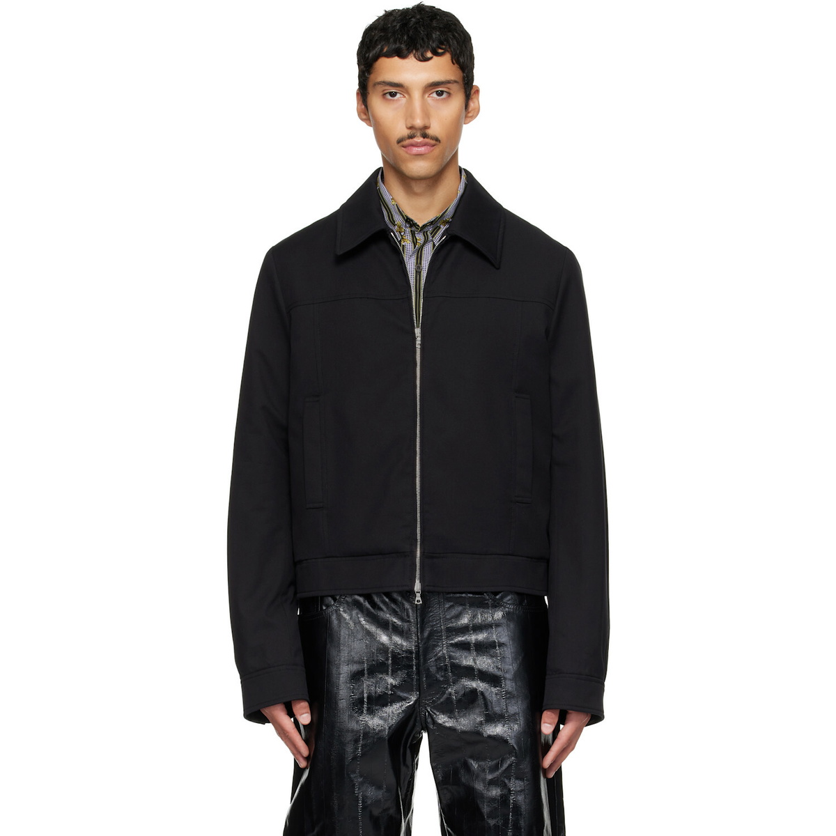 Dries Van Noten Black Wool Jacket