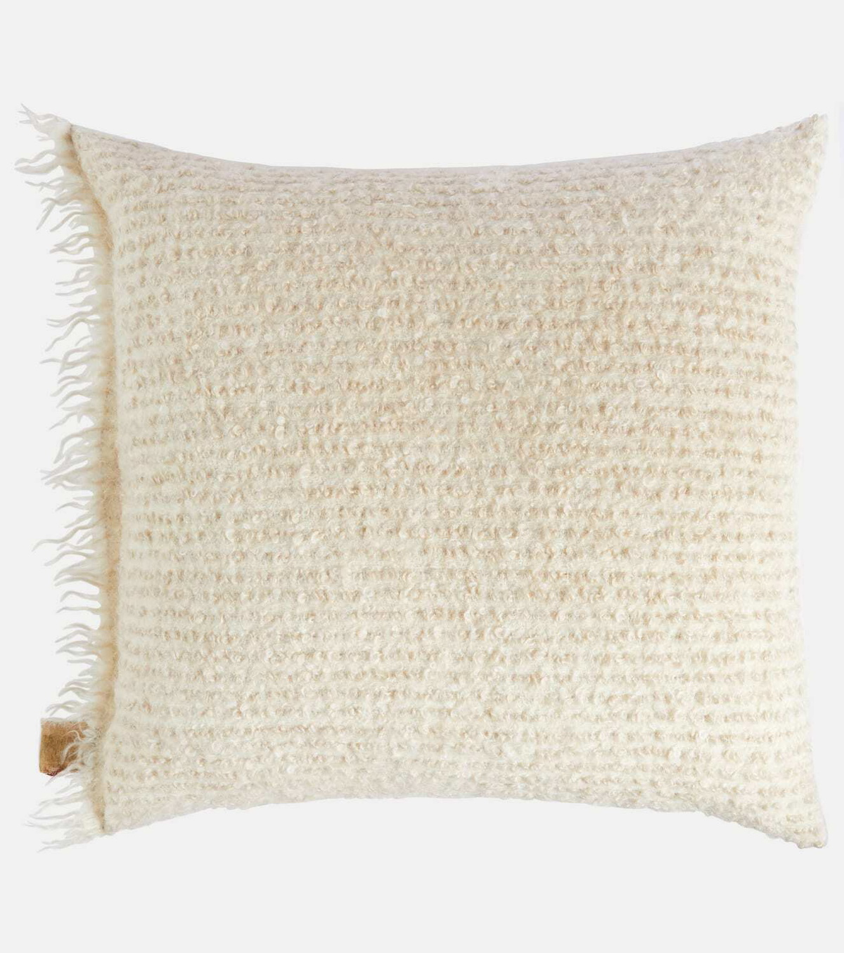 The House of Lyria Ariete wool and cotton cushion
