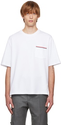 Thom Browne White Pocket T-Shirt