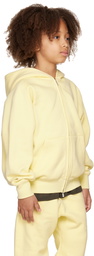 Essentials Kids Yellow Zip Hoodie