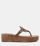 Tory Burch Miller 25 suede thong sandals