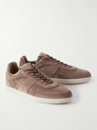 Tod's - Suede Sneakers - Brown