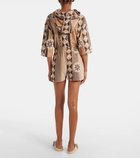 Loewe Paula's Ibiza printed terry shorts