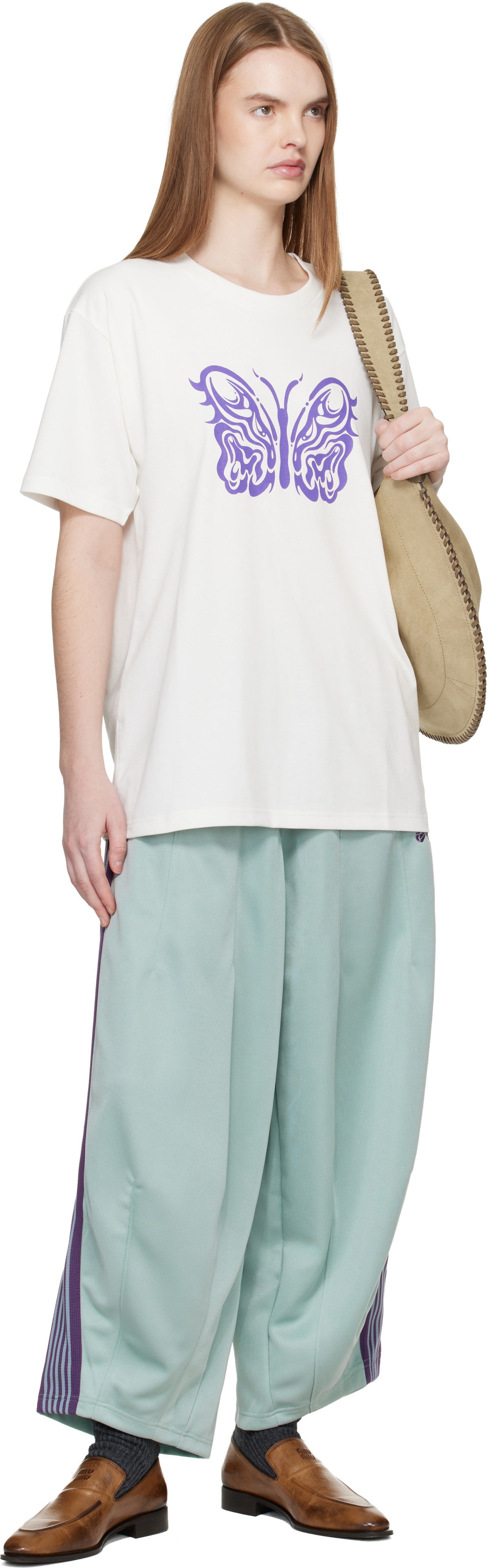 NEEDLES Off-White Kae Tanaka Edition S/S Crew Neck T-shirt