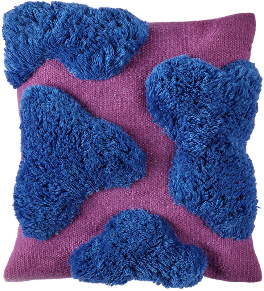Mush Studios SSENSE Exclusive Purple Blobular Cushion
