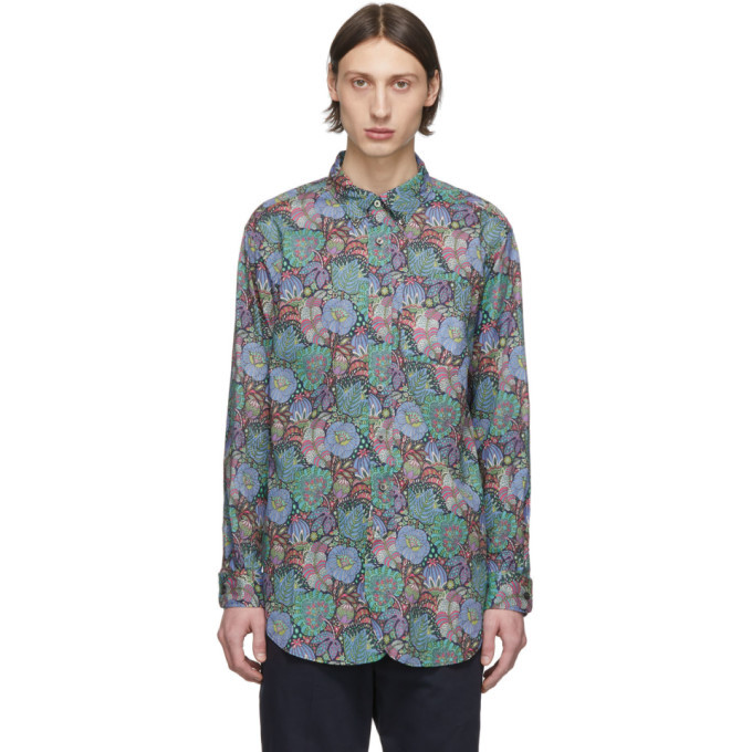 Engineered Garments Multicolor Floral Print Shirt Engineered Garments