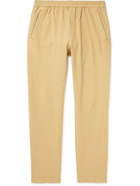 Folk - Linen and Cotton-Blend Trousers - Brown