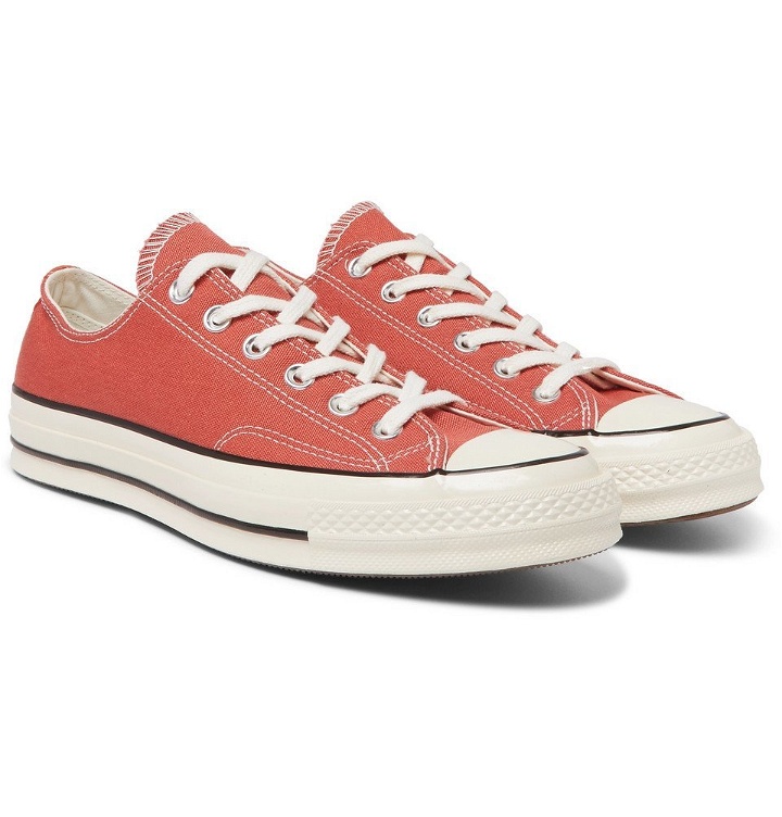 Photo: Converse - 1970s Chuck Taylor All Star Canvas Sneakers - Men - Red