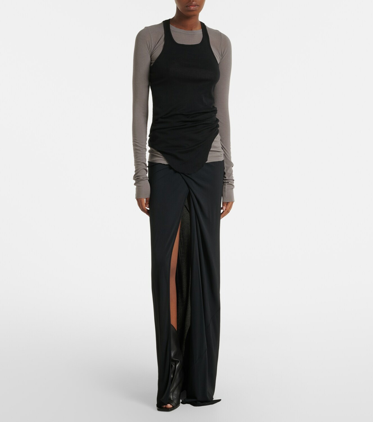 Rick Owens Ribbed-knit top