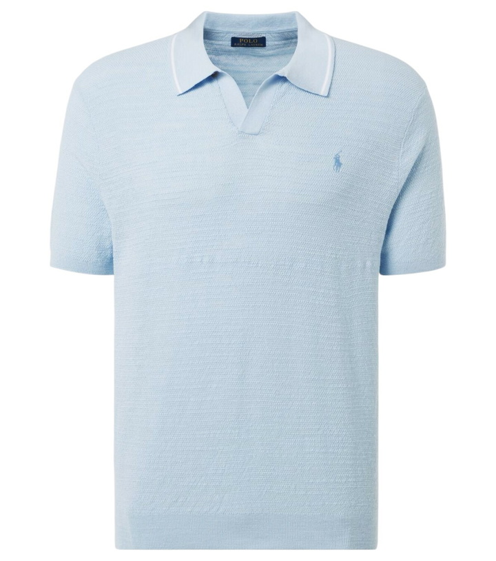 Photo: Polo Ralph Lauren Cotton and linen polo shirt