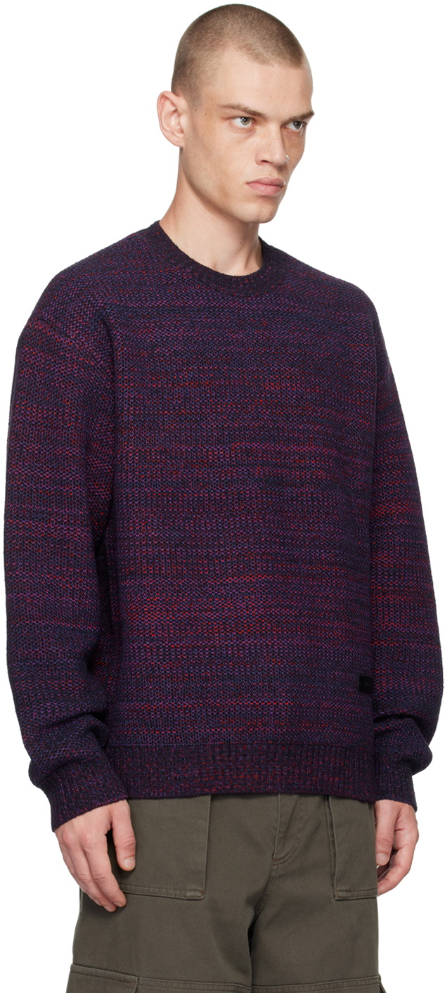 Juun.J Multicolor Crewneck Sweater