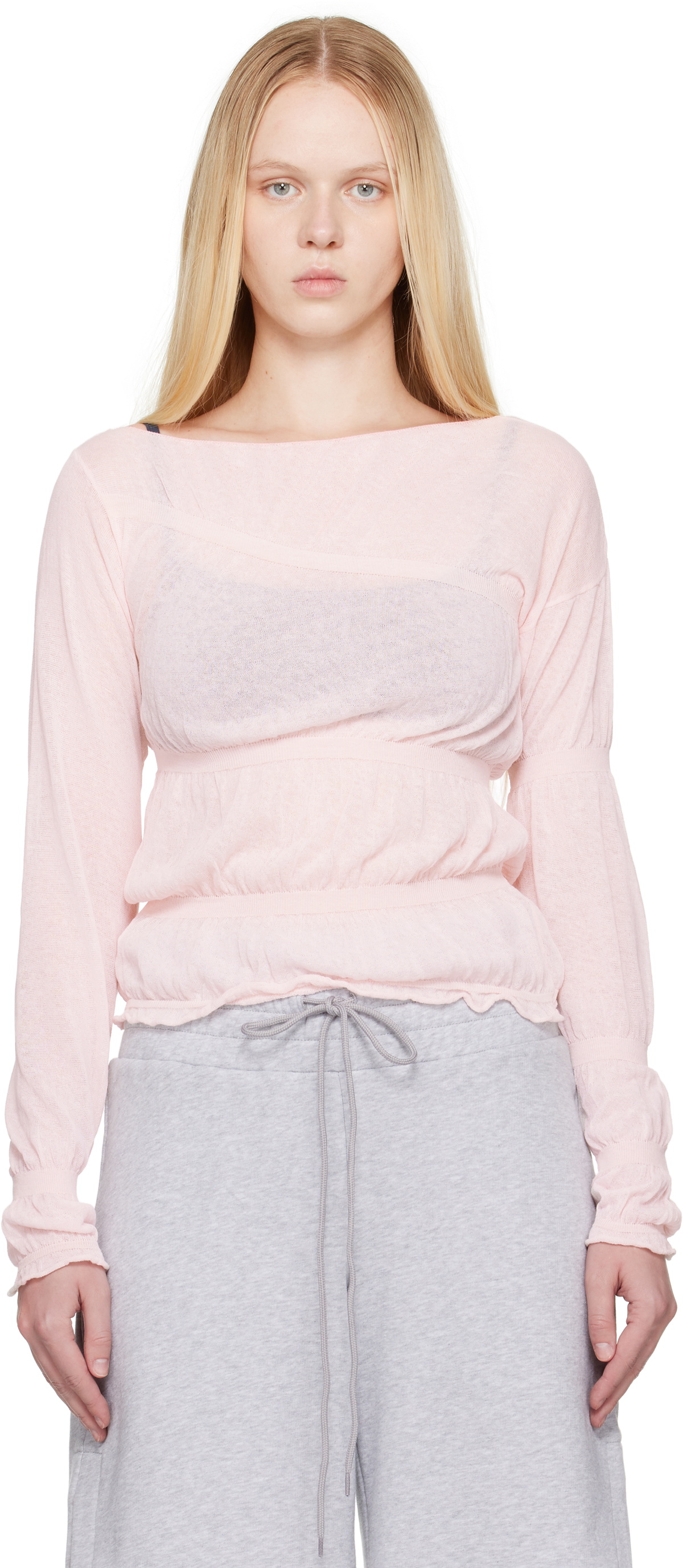 Paloma Wool Pink 'Baby' Sweater Paloma Wool