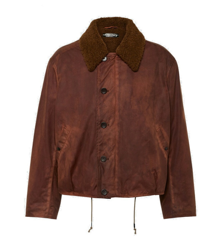 Photo: Our Legacy Grizzly waxed cotton jacket