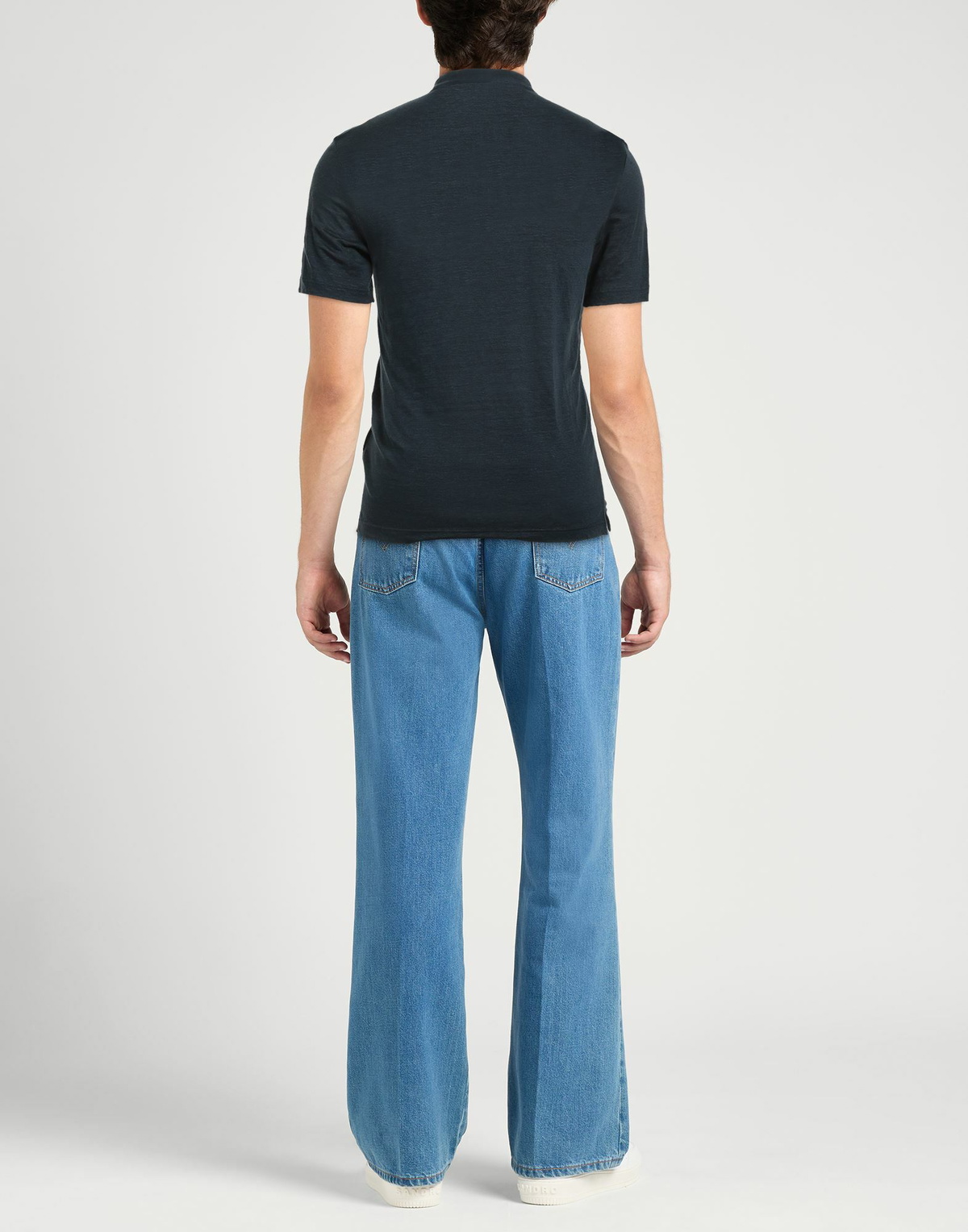 Lardini Mens T-shirt in Navy