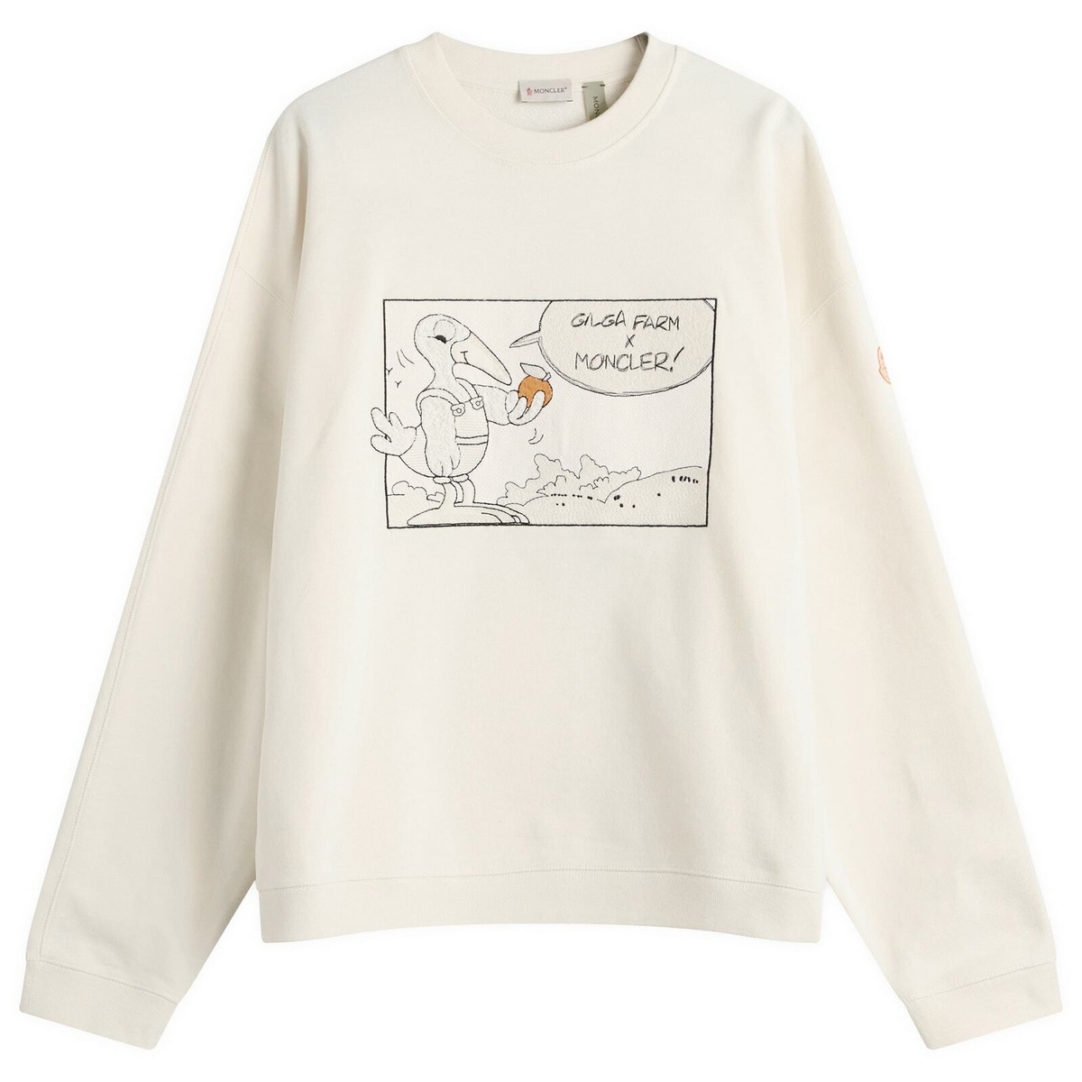 【希少】MONCLER Cotton jersey sweatshirt スウェット コットン Logo cotton jersey sweatshirt in red - Moncler | Mytheresa