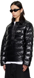 Moncler Genius Moncler x A$AP Rocky Black Vardar Shirt Down Jacket
