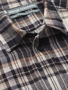 Reese Cooper® - Cotton-Flannel Shirt - Brown