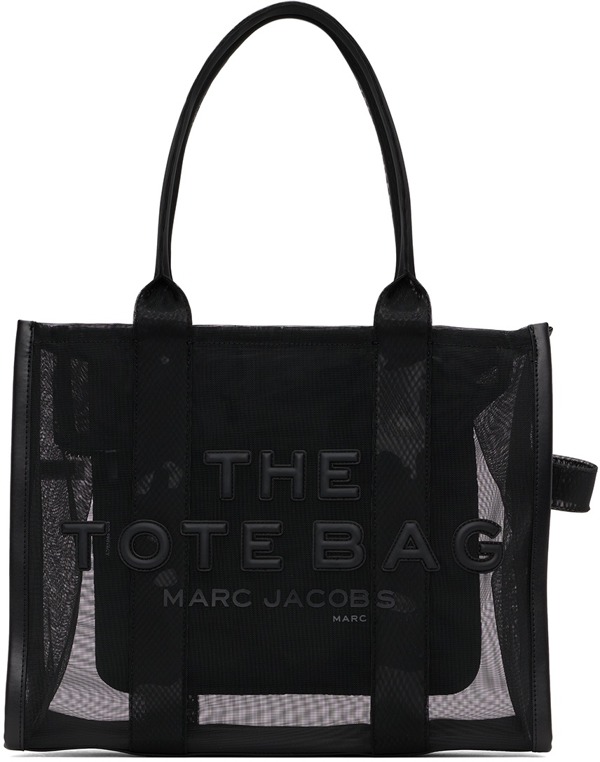 Marc Jacobs Black Large Mesh 'The Tote Bag' Tote Marc Jacobs