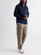 YMC - Dean Button-Down Collar Herringbone Cotton Shirt - Blue