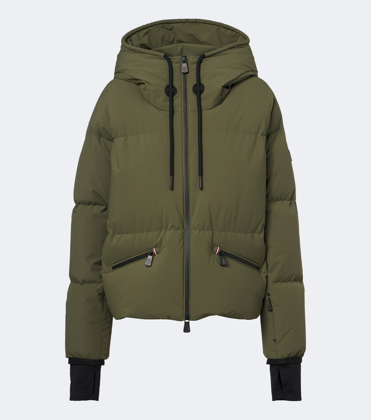 Moncler Grenoble Hooded down ski jacket