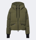 Moncler Grenoble Hooded down ski jacket