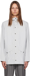 RAINS Gray Long Coat
