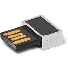 TATEOSSIAN - Rhodium-Plated USB Cufflinks - Silver