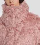 Acne Studios Faux fur down jacket