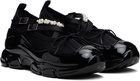 Simone Rocha Black Beaded Tracker Ballerina Flats