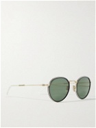 Mr Leight - Billie Round-Frame Titanium and Acetate Sunglasses