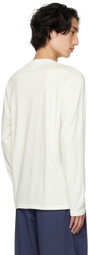 Henrik Vibskov Off-White Canned Tree Long Sleeve T-Shirt