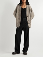 Maison Margiela - Alpaca, Cotton and Wool-Blend Cardigan - Brown