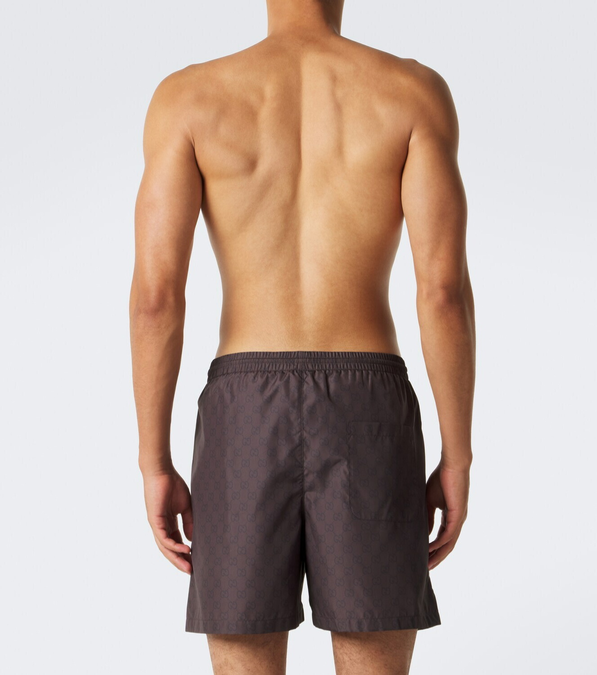 Gucci GG poplin swim trunks