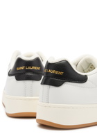Saint Laurent SL61 Panelled Leather Sneakers White And Black