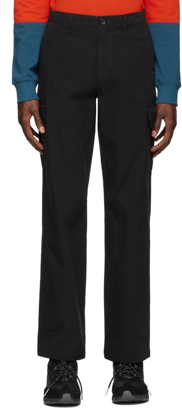 Photo: PS by Paul Smith Black Ripstop Trousers