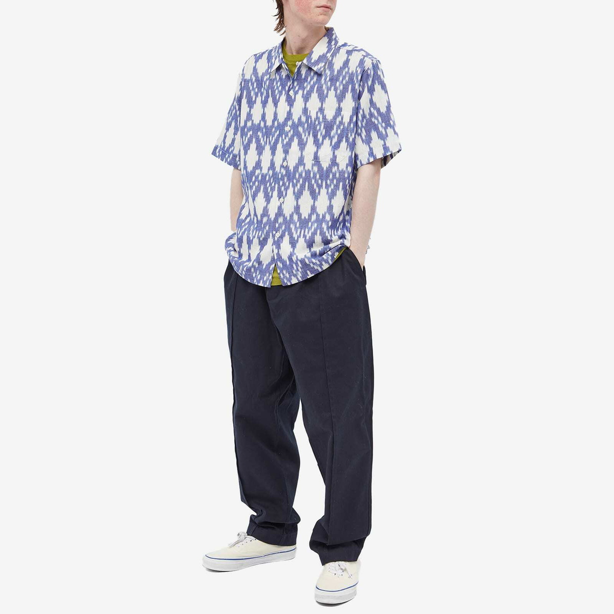 Universal Works || S/S Knit Shirt - Ecru main image 0