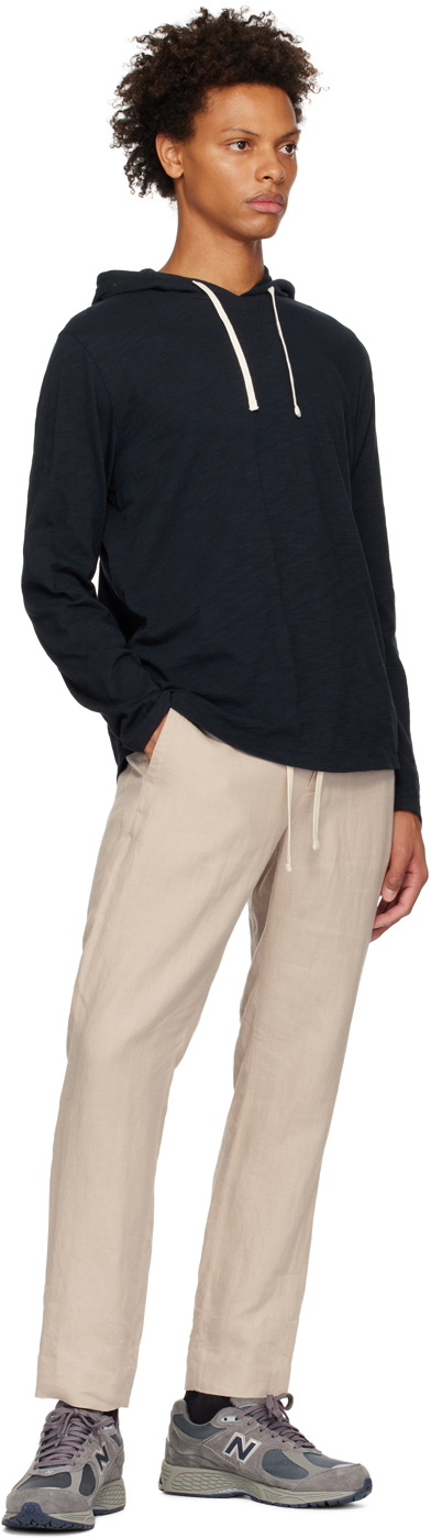 Vince Navy Popover Hoodie