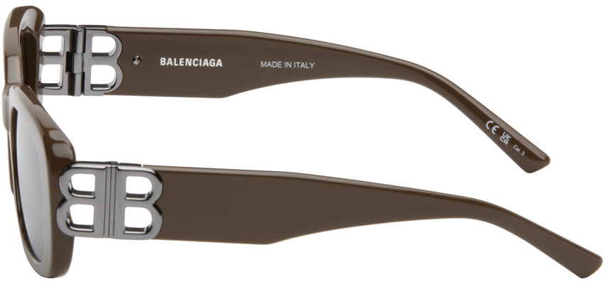 Balenciaga Brown Dynasty Rectangle Sunglasses Balenciaga balenciaga-brown-dynasty-rectangle-sunglasses-balenciaga