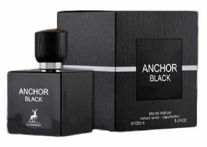 Maison Alhambra Mens Anchor Black EDP Spray 3.4 oz Fragrances 6291108730058