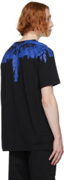 Marcelo Burlon County of Milan Black & Blue Wings T-Shirt