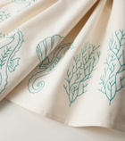 Les-Ottomans Embroidered linen tablecloth