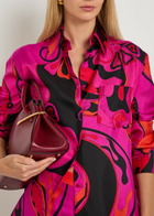 Pucci Printed Silk Shirt Pink
