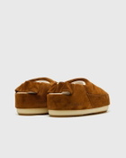 Moon Boot Sandal Band Suede Brown Sandals & Slides